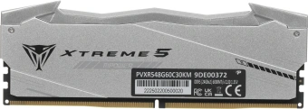 Память DDR5 2x24GB 6000MHz Patriot PVXR548G60C30KM Viper Xtreme 5 RGB RTL Gaming PC5-48000 CL30 DIMM 288-pin 1.35В с радиатором Ret - купить недорого с доставкой в интернет-магазине