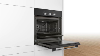 Духовой шкаф Электрический Bosch HBF011BA0Q черный - купить недорого с доставкой в интернет-магазине