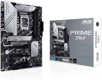 Материнская плата Asus PRIME Z790-P Soc-1700 Intel Z790 4xDDR5 ATX AC`97 8ch(7.1) 2.5Gg RAID+HDMI+DP - купить недорого с доставкой в интернет-магазине
