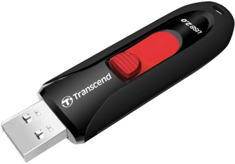 Флеш Диск Transcend 64GB Jetflash 590 TS64GJF590K USB2.0 черный - купить недорого с доставкой в интернет-магазине
