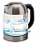 Чайник электрический Polaris PWK 1791CGL 1.7л. 2200Вт серебристый матовый корпус: стекло