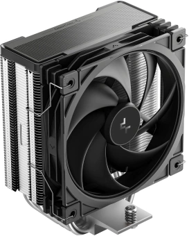 Устройство охлаждения(кулер) Deepcool AG400 G2 Soc-AM5/AM4/1200/1700/1851 серебристый/черный 4-pin 29.22dB Al+Cu 220W 631gr Ret (R-AG400-BKNPMG2-G) - купить недорого с доставкой в интернет-магазине
