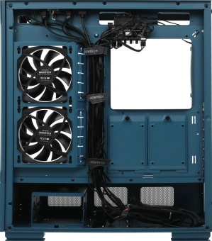 Корпус Montech Sky Two Morocco голубой без БП ATX 3x140mm 2xUSB3.0 audio bott PSU - купить недорого с доставкой в интернет-магазине