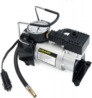 Автомобильный компрессор Swat SWT-106 60л/мин шланг 1м - купить недорого с доставкой в интернет-магазине