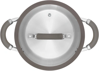 Кастрюля Rondell Balance RDS-754 2.8л. d=20см (с крышкой) стальной - купить недорого с доставкой в интернет-магазине