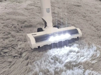 Пылесос Haier HVC150 150Вт белый - купить недорого с доставкой в интернет-магазине