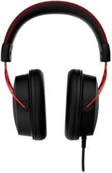 Наушники с микрофоном HyperX Cloud Alpha красный/черный 1.3м мониторные оголовье (4P5L1AB#UUF) - купить недорого с доставкой в интернет-магазине