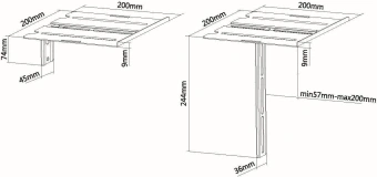 Кронштейн-подставка для DVD и AV систем Ultramounts UM500 черный макс.3кг настенный - купить недорого с доставкой в интернет-магазине