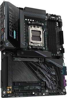 Материнская плата Gigabyte X870E AORUS ELITE X3D Socket AM5 AMD X870E 4xDDR5 ATX AC`97 8ch(7.1) 5Gigabit RAID+HDMI - купить недорого с доставкой в интернет-магазине