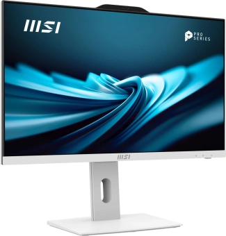 Моноблок MSI Pro AP242P 14M-807XRU 23.8" Full HD i7 14700 (2.1) 32Gb SSD512Gb UHDG 770 noOS GbitEth WiFi BT 120W клавиатура мышь Cam белый 1920x1080 - купить недорого с доставкой в интернет-магазине