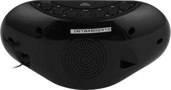 Радиобудильник Vitek VT-6602 черный LCD часы:цифровые AM/FM - купить недорого с доставкой в интернет-магазине