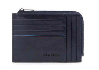 Портмоне Piquadro Blue Square Revamp PU1243B2VR/BLU синий натур.кожа - купить недорого с доставкой в интернет-магазине