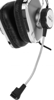 Наушники с микрофоном Sven AP-600 черный 2.2м накладные оголовье (SV-0410600) - купить недорого с доставкой в интернет-магазине