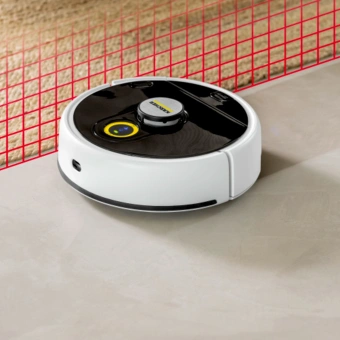 Пылесос-робот Karcher RCF 3 36Вт белый/черный - купить недорого с доставкой в интернет-магазине