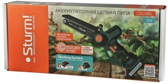 Цепная пила Sturm! CSC18BL аккум. дл.шины:8" (20cm) 1аккум. 2Ач ЗУ - купить недорого с доставкой в интернет-магазине