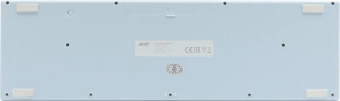 Клавиатура + мышь Acer OCC205 клав:белый мышь:белый/голубой USB беспроводная slim (ZL.ACCEE.00C) - цена, купить или заказать с доставкой в интернет-магазине Клавиатура + мышь Acer OCC205 клав:белый мышь:белый/голубой USB беспроводная slim (ZL.ACCEE.00C) - купить недорого с доставкой в интернет-магазине
