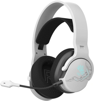 Наушники с микрофоном A4Tech Bloody GR370 белый мониторные BT/Radio/3.5mm оголовье (GR370) - купить недорого с доставкой в интернет-магазине