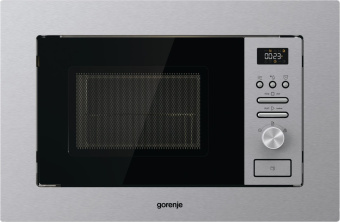 Микроволновая печь Gorenje BM201AG1X 20л. 800Вт нержавеющая сталь (встраиваемая) - цена, купить или заказать с доставкой в интернет-магазине Микроволновая печь Gorenje BM201AG1X 20л. 800Вт нержавеющая сталь (встраиваемая) - купить недорого с доставкой в интернет-магазине