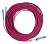 Патч-корд Hyperline FC-D2-504-LC/PR-LC/PR-H-10M-LSZH-MG 2x50/125 OM4 LC дуплекс-LC дуплекс 10м LSZH фиолетовый