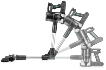 Пылесос ручной Kitfort КТ-5168 150Вт зеленый/черный (в компл.:1мешок) - купить недорого с доставкой в интернет-магазине