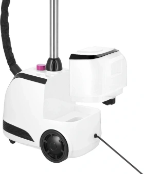 Отпариватель напольный Kitfort КТ-9302 2000Вт белый/черный - купить недорого с доставкой в интернет-магазине