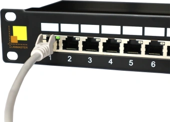 Патч-панель Lanmaster LAN-PPI24S6 19" 1U 24xRJ45 кат.6 STP - купить недорого с доставкой в интернет-магазине