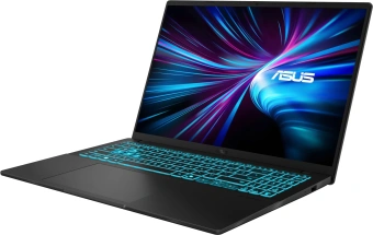 Ноутбук Asus V16 V3607VP-TK116 Core 5 210H 16Gb SSD512Gb NVIDIA GeForce RTX 5070 8Gb 16" IPS WUXGA (1920x1200) без ОС black WiFi BT Cam (90NB16R1-M007R0) - купить недорого с доставкой в интернет-магазине