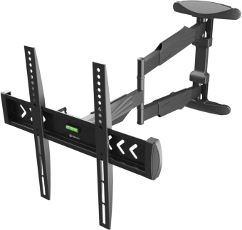 Кронштейн для телевизора Onkron NP47 черный 40"-75" макс.35кг настенный поворот и наклон - купить недорого с доставкой в интернет-магазине