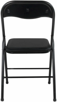 Стул Brabix Golf CF-007 комплект 4шт искусственная кожа черный металл черный на ножках (533032) - купить недорого с доставкой в интернет-магазине