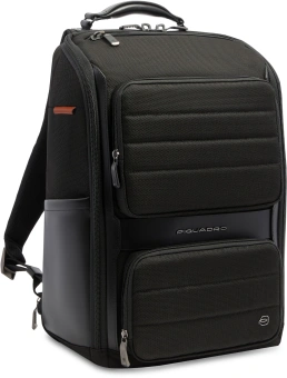 Рюкзак мужской Piquadro Oberon CA7279W150/N черный нейлон/натур.кожа - купить недорого с доставкой в интернет-магазине