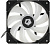 Вентилятор для корпуса ID-Cooling TF-12025 ARGB 120х120x25 черный 4-pin 31дБ (TF-12025-ARGB) Ret