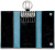 Ключница Piquadro Blue Square PC1397B2/N черный натур.кожа - цена, купить или заказать с доставкой в интернет-магазине Ключница Piquadro Blue Square PC1397B2/N черный натур.кожа - купить недорого с доставкой в интернет-магазине