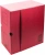 Короб архивный Silwerhof микрогофрокартон корешок 150мм красный (упак.:3шт) - купить недорого с доставкой в интернет-магазине