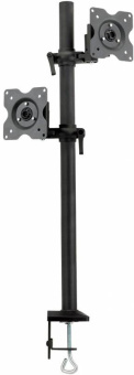 Кронштейн для мониторов ЖК Kromax OFFICE-5 серый 15"-32" макс.12кг настольный поворот и наклон - купить недорого с доставкой в интернет-магазине