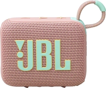 Колонка порт. JBL Go 4 розовый 4.2W 1.0 BT 850mAh (JBLGO4PINK) - купить недорого с доставкой в интернет-магазине