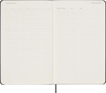 Еженедельник Moleskine CLASSIC WKNT Large 130х210мм недатир. 288 черный - купить недорого с доставкой в интернет-магазине