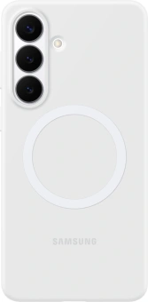 Чехол (клип-кейс) Samsung для Samsung Galaxy S26+ Silicone Magnet Case with MagSafe белый (EF-ES947CWEGRU) - купить недорого с доставкой в интернет-магазине