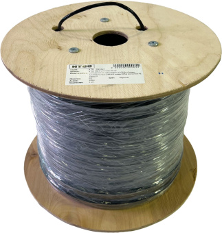 Кабель информационный NTSS NTSS-OUT-UTP4-5Е-PE-BL кат.5E UTP 4 пары 24AWG PE внешний 305м черный - купить недорого с доставкой в интернет-магазине