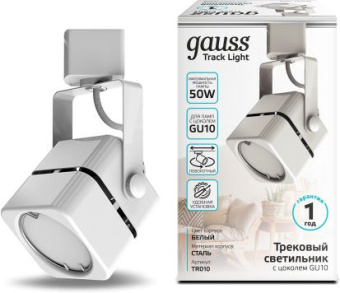 Светильник Gauss TR010 белый - купить недорого с доставкой в интернет-магазине