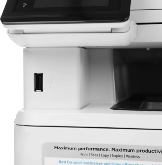 МФУ лазерный HP LaserJet Pro 4103dw (2Z627A) A4 Duplex Net WiFi белый - купить недорого с доставкой в интернет-магазине