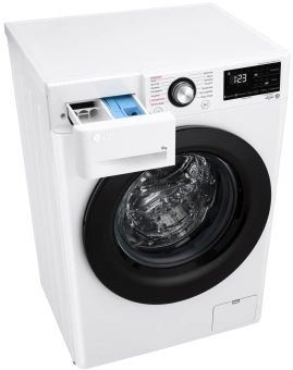Стиральная машина LG F2V3PS6W класс: A загр.фронтальная макс.:8кг белый инвертор - купить недорого с доставкой в интернет-магазине