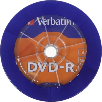 Диск DVD-R Verbatim 4.7Gb 16x wagon wheel (50шт) (43731) - купить недорого с доставкой в интернет-магазине
