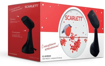 Отпариватель ручной Scarlett With Love SC-GS135S40 1400Вт черный/красный - купить недорого с доставкой в интернет-магазине