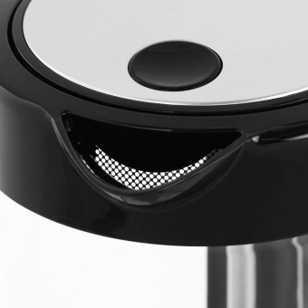 Чайник электрический Bosch TWK70B03 1.7л. 2400Вт черный корпус: стекло - купить недорого с доставкой в интернет-магазине