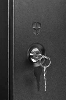 Шкаф коммутационный ЦМО ШРН-Эконом (ШРН-Э-15.500.1-9005) настенный 15U 600x520мм пер.дв.металл задн.дв.стал.лист направл.под закл.гайки 75кг черный 470мм 22.68кг 180град. 742мм IP20 сталь - купить недорого с доставкой в интернет-магазине