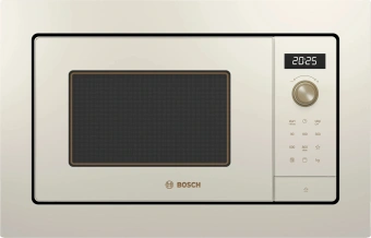 Микроволновая печь Bosch BEL653MP3 25л. 800Вт жемчужно-белый (встраиваемая) - купить недорого с доставкой в интернет-магазине