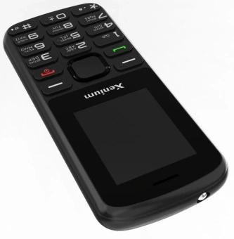 Мобильный телефон XENIUM X170 черный моноблок 2Sim 1.77" 128x160 Nucleus 0.3Mpix GSM900/1800 MP3 FM microSD max32Gb - купить недорого с доставкой в интернет-магазине