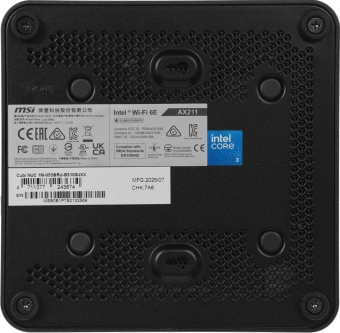 Неттоп MSI Cubi NUC 1M-053BRU Core 3 100U (1.2) Graphics CR без ОС 2xGbitEth WiFi BT 120W черный (936-B0B111-081) - купить недорого с доставкой в интернет-магазине