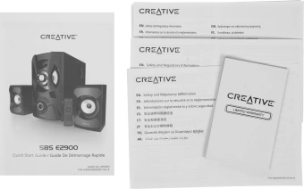 Колонки Creative SBS E2900 2.1 черный 60Вт - купить недорого с доставкой в интернет-магазине