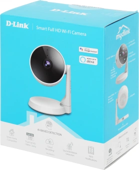 Камера видеонаблюдения аналоговая D-Link DCS-8325LH Wi-Fi 3-3мм корп.:белый - купить недорого с доставкой в интернет-магазине